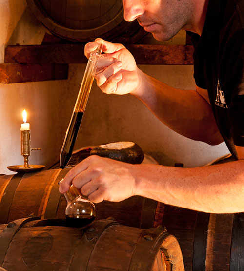 It is from the smallest barrel that Traditional Balsamic Vinegar PDO is extracted.